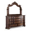 Commode 1 pièce en cerisier brun-909892293