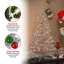 The Holiday Aisle® Silver Tinsel Tree with Clear Lights-713034158