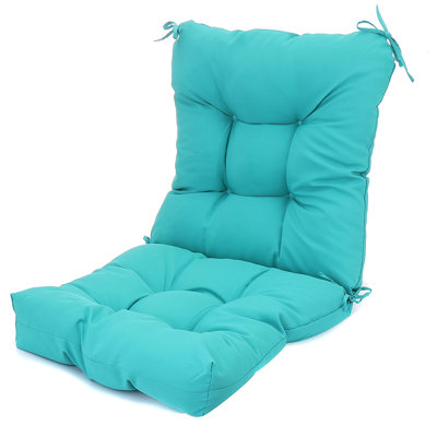 Coussin de siège / dossier bleu intérieur / extérieur