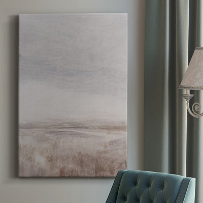 Wispy Clouds II - peinture sur toile tendue