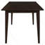 Gianna Cappuccino 5-Piece Rectangular Dining Set