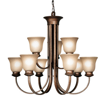 Dresden 9 - Light Tiered Chandelier