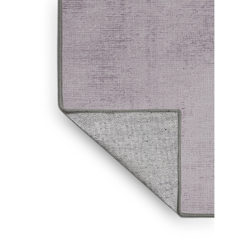 Machine Washable Abstract Pink Area Rug, Rectangle 8' x 12'