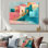 Yohann - City Buildings Wall Art Living Room