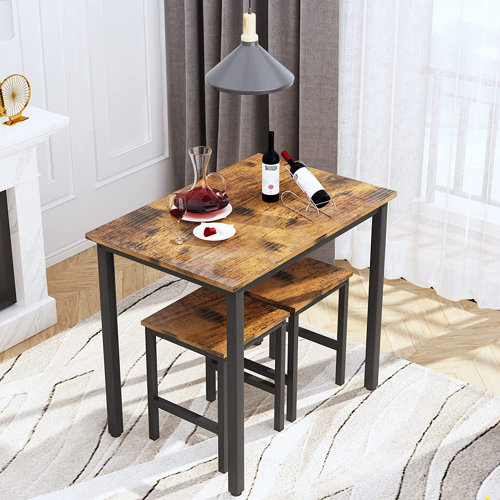 Latitude Run® Decima 3 - Piece Dining Set & Reviews | Wayfair