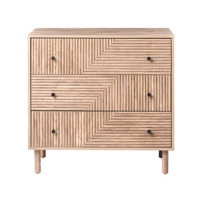 Arusha 80cm W 3 - Drawer Chest of Drawers