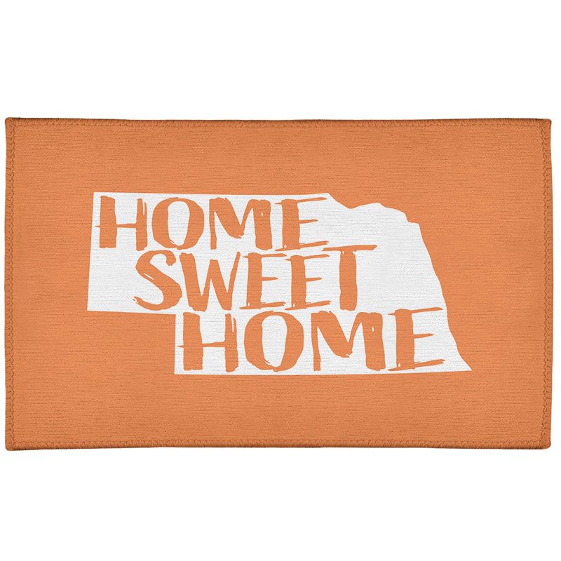 Tapis en poly-chenille nebraska à la maison, Rectangle 2 pi x 3 pi