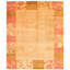 Tapis brun clair 6 pi 10 po x 8 pi 2 po Finha Peshawar Ziegler