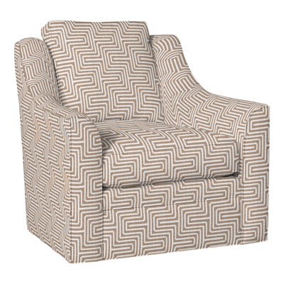 American Bungalow Nicholas Barrel Back Swivel Chair