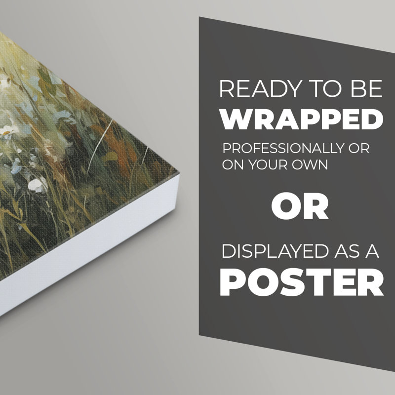 FLORAL Series VII -Canvas Print Only - NOT FRAMED, 18" H x 12" W