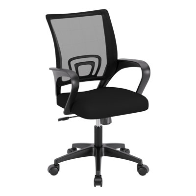 Office Chair Adjustable Height Office Chair Executive Desk Chair Ergonomic Mesh Task Chair Swivel Rolling Office Computer Chair with Armrest Wheels for Office Home