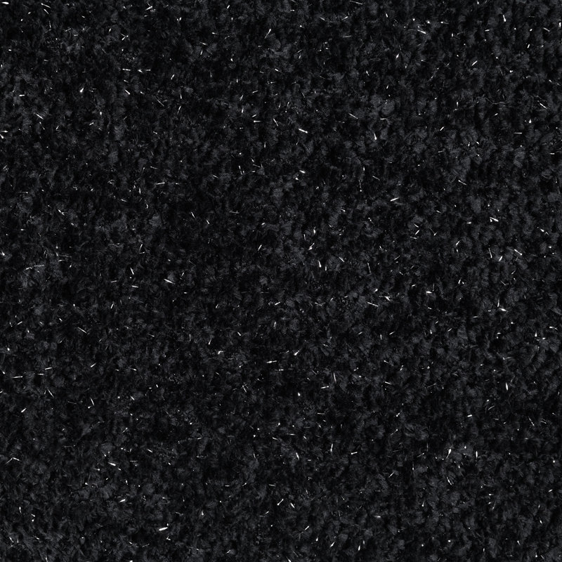 Canapé modulaire en tissu noir et blanc avec 3 coussins