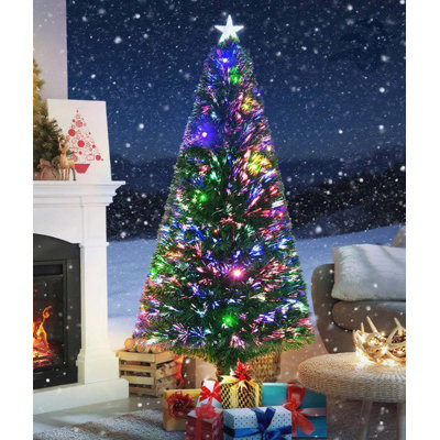 Sapin de Noël artificiel pré-éclairé