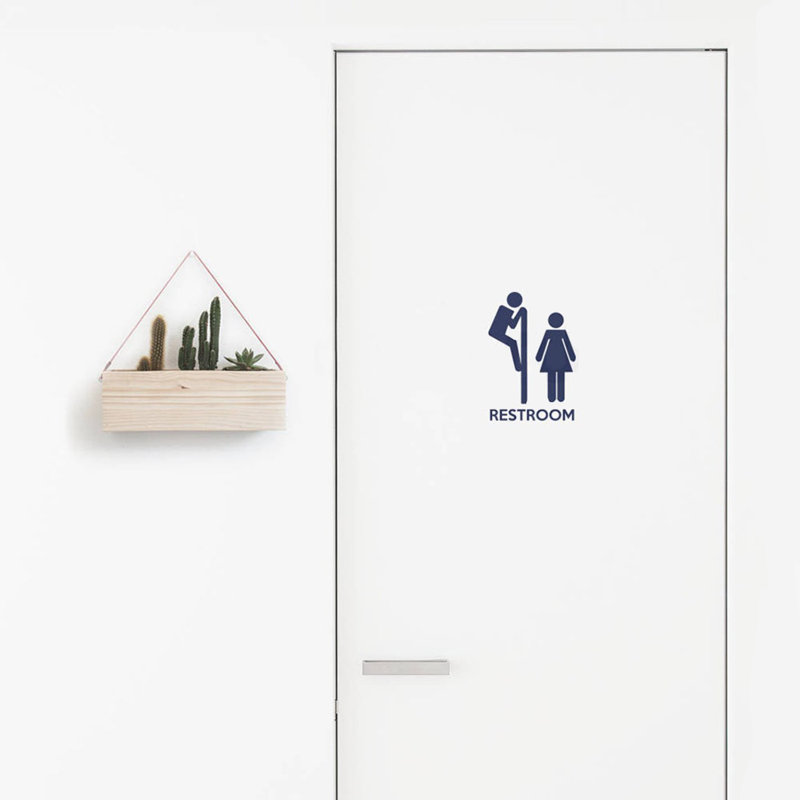 Adhésif décoratif pour toilette