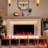 Hanniel Simple Surround Electric Fireplace-1086875622