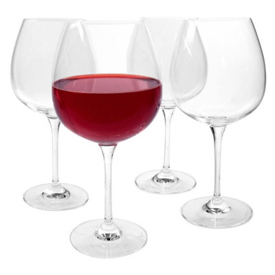 Sanya 24oz. Handmade Crystal Wine Glass Set