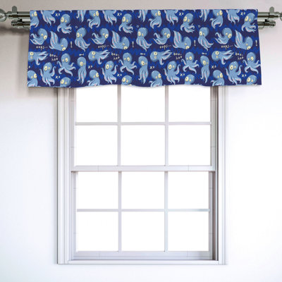Sateen Ruffled Window Valance