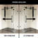 Winslow 46" W x 35" D x 74" H Sliding Frameless Shower Enclosure with 3/8  Clear Glass