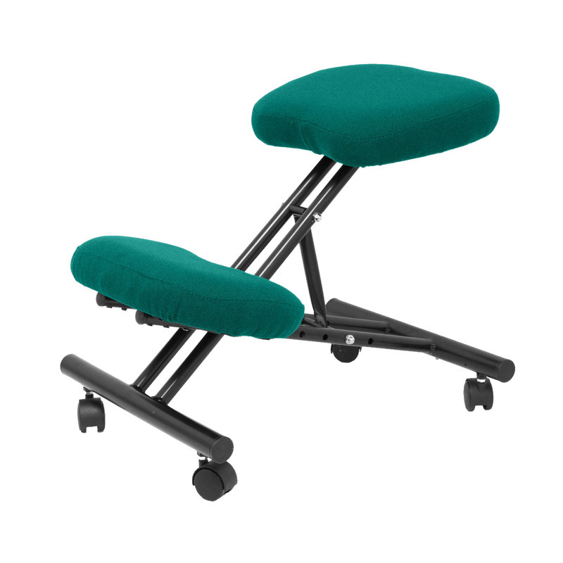 Ergonomic Kneeling Chair, Turquoise