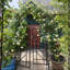 Arche de jardin en métal avec barrière W58,07 * H97,24