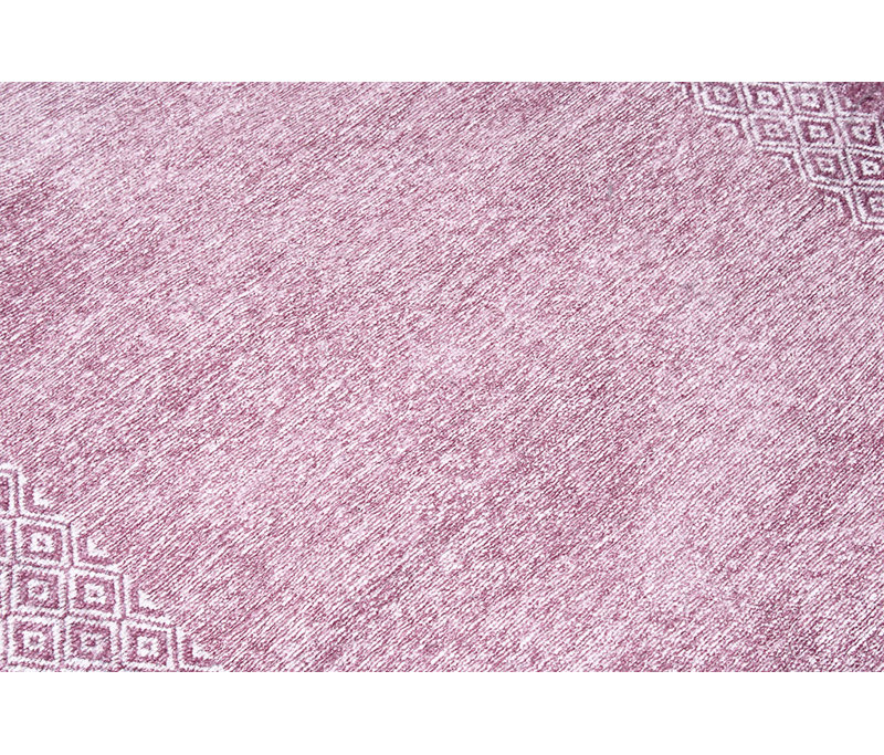 Tapis rectangulaire en coton Vernada, Rectangle 8 pi 11 po x 12 pi 2 po