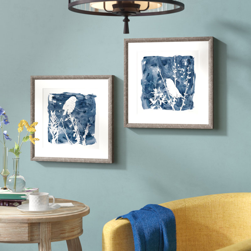 " Indigo Bird " 2 - Pieces