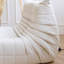 Chaise blanche à coussin 100% polyester-1284836924