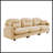 Three-Seate Modular Sectional Couch