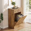 Poubelle inclinable en bois 13 gallons-129877493