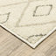 Tapis géométrique Ivoire/sable Copley-209474227