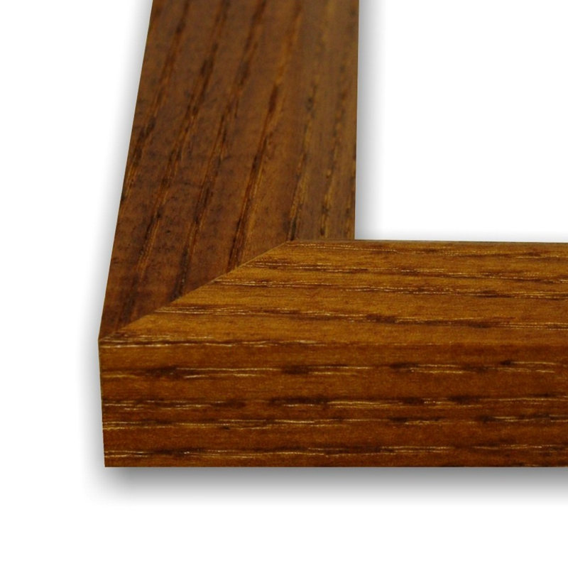 Solid Wood Matte Picture Frame, 18" x 24", Brown