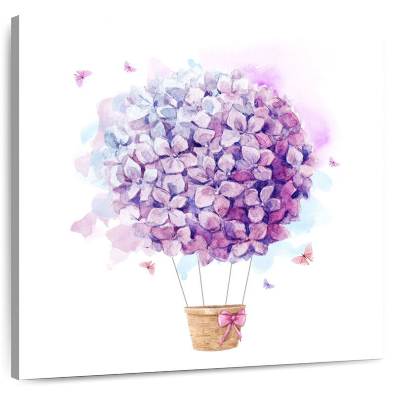 Montgolfière Harnek Hydrangea, H 16 po x l 16 po
