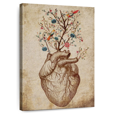 Cœur Keiri floral printanier