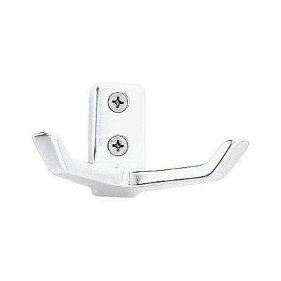 Porte-manteaux et porte-casquette double base en aluminium Demetris