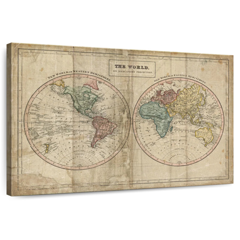 Aliaz Old World Eastern Western, H 32 po x l 48 po