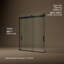 Levity 59.63" x 59.75" Bypass Bath Door with CleanCoat® Technology-170529351-170529348
