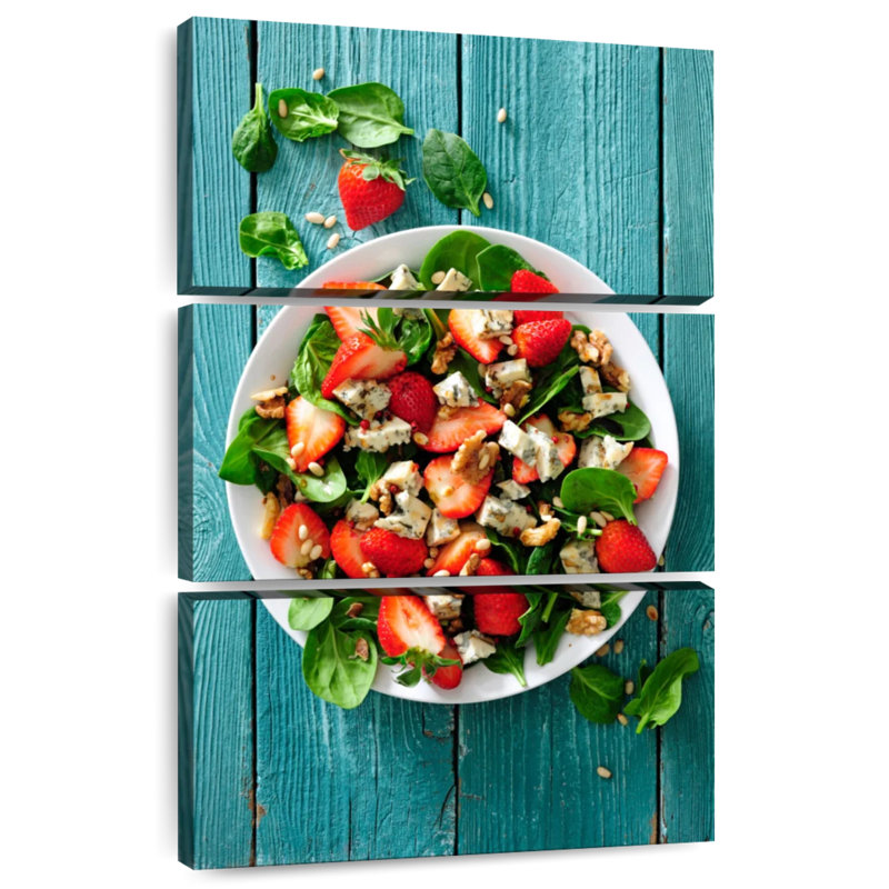 Salade de fraises fraîches Yarlin, H 45 po x l 28 po
