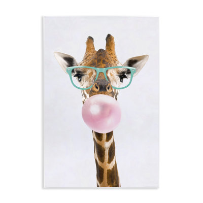 «Bubblegum Hipster Giraffe» par Reinders