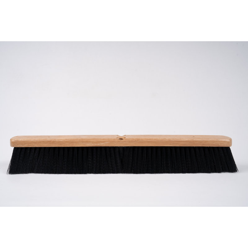 Balai à poussoir noir 24 po, Noir