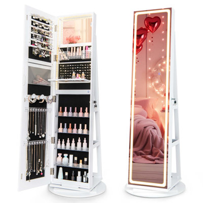 Armoire pour bijoux autoportante 21,5 po Nikos