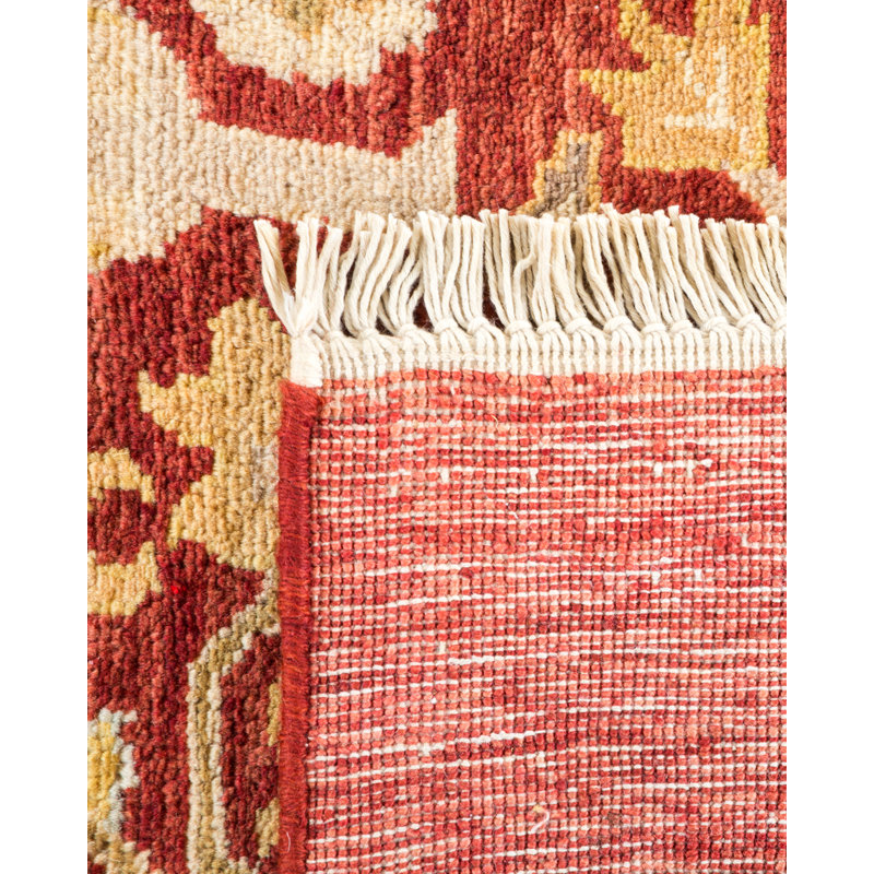 Rhayna One-of-a-Kind 6' 0" X 9' 0" Hand Knotted Area Rug