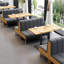 Banc rembourré en similicuir Marlese-1104629038