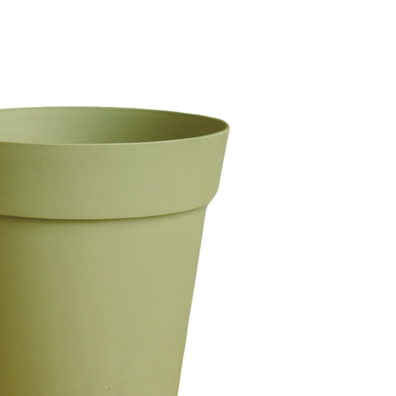 Cleo Planter with Wheels, 35.50cm H x 40cm W x 15.75cm D, Olive