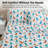 HLC.ME Skateboard Dinosaur Printed Kids Bed Sheets - 3 Piece Patterned Bed Sheet Set - Wrinkle Resistant & Ultra Soft - Fits Mattresses up to 15 Inches Deep - Twin-123227527-123227529