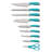 Epicure True Aqua 15 Pc Block Set