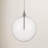 Jeanna 1-Light Pendant in Nickel-1583914051