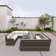 5 Piece Sectional Seating Group with Cushions