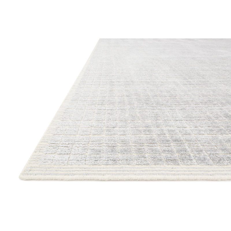 Alcone Geometric Handmade Area Rug, Rectangulaire 4 pi x 6 pi