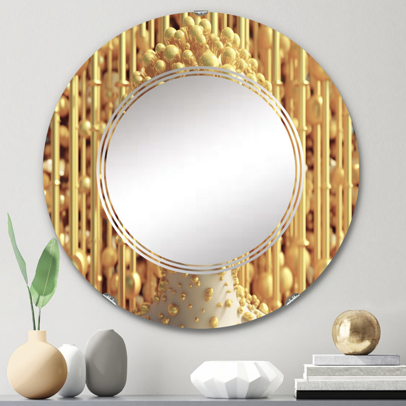 Beaucanton Circle Mirror, 24" x 24"