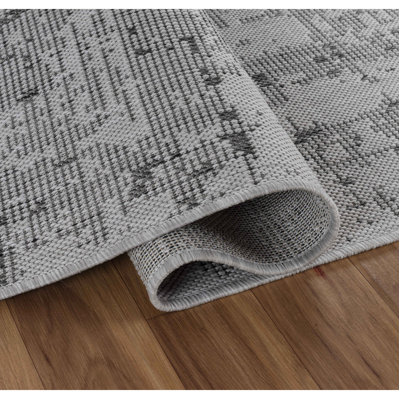 Nay Abstract Indoor / Outdoor Area Rug, Runner 60 x 220cm